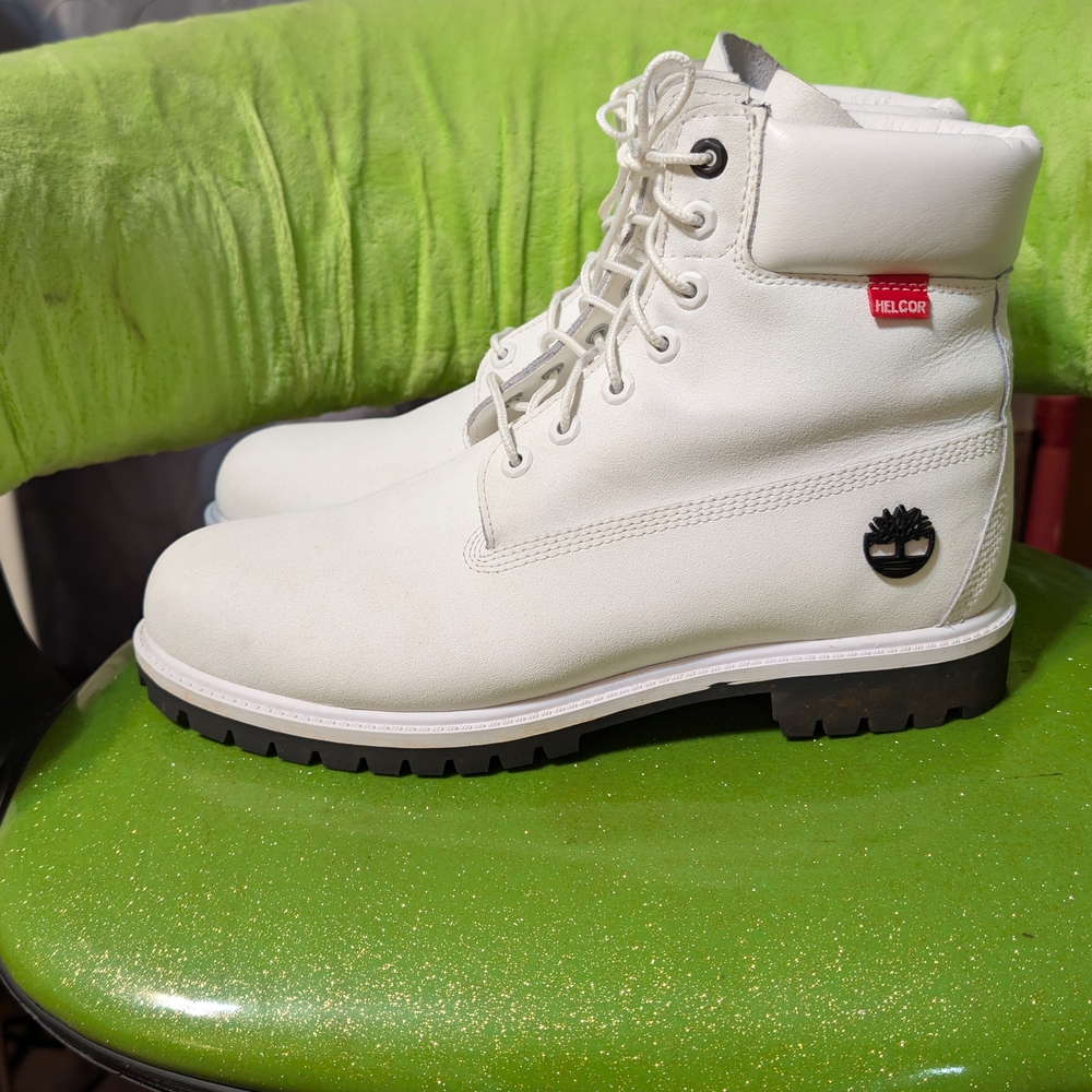 Timberland White Helcor Men's Boots